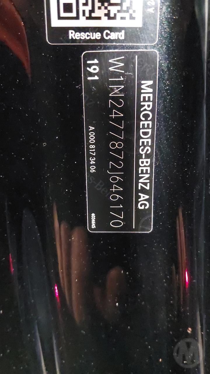 2024 Mercedes Gla Class Left Front Door Window View Auto part Left Front Door Window Mercedes Gla Class 2024